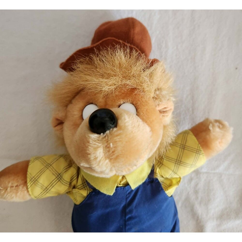 Vintage 1989 Berenstain Bears Papa Bear Plush 10" Stuffed Animal Applouse brand
